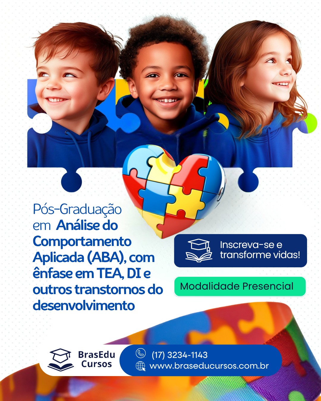 Pós-Graduação em Analise do Comportamento Aplicada ao TEA, DI e outros Transtornos