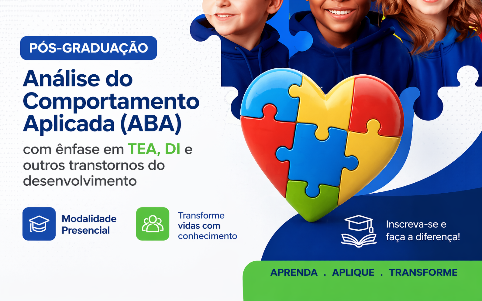 Pós-Graduação em Analise do Comportamento Aplicada ao TEA, DI e outros Transtornos